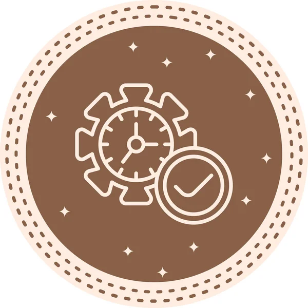 Zaman Yönetimi Profesyonel Eşsiz Kullanıcı Arayüzü Düzeni