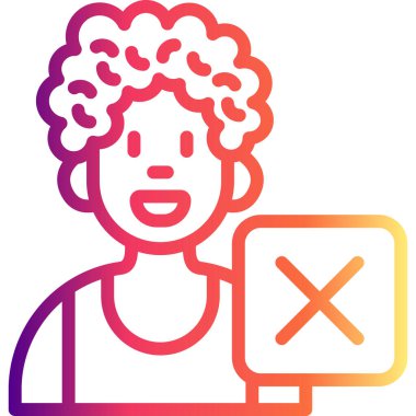 erkek avatar simgesi, vektör illüstrasyonu basit tasarım.