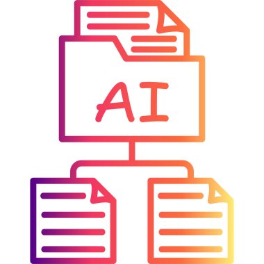 Veri Toplama web simgesi vektör illüstrasyonu