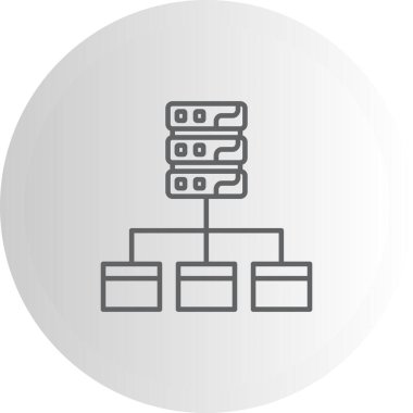 Fiziksel Sunucu Biçimli Yaratıcı Tasarım Elemanı
