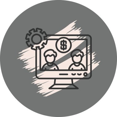 Takım çalışması Profesyonel Asgari Yaratıcı Grafik Nesnesi