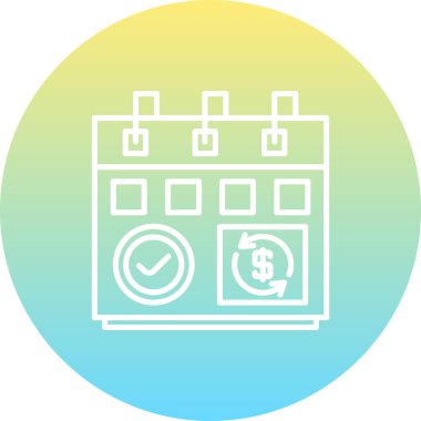 Üyelik Modeli Zarif Profesyonel Düz Grafik Sembolü