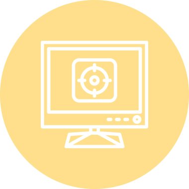 hedef web simge vektör çizim