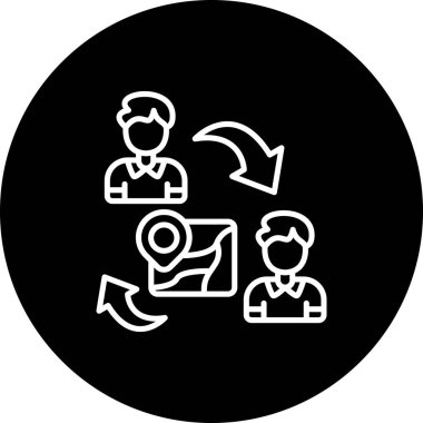  toplantı simgesi vektör illüstrasyon tasarımı