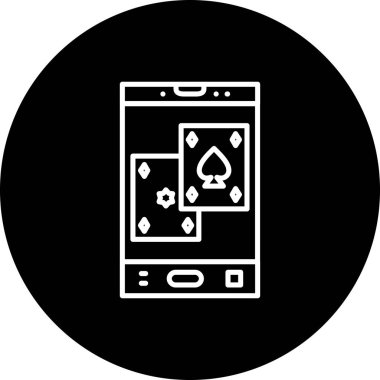 akıllı telefon simgesi, vektör illüstrasyonu basit tasarım illüstrasyonu