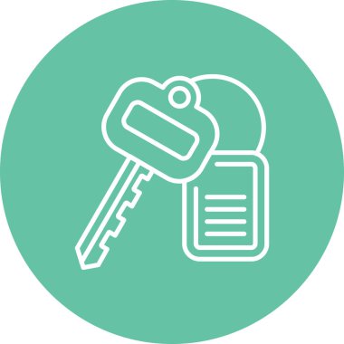 Birincil Anahtar Yaratıcı Web Fonksiyonel Grafik Sembolü