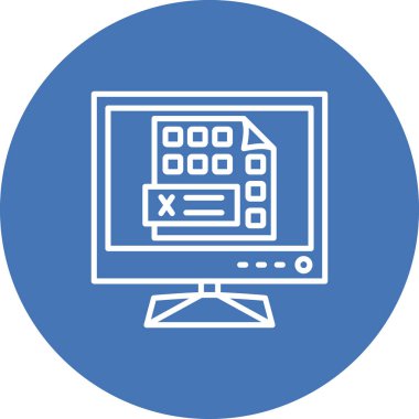 Lcd Excel Çarşaf Yüksek Çözünürlüklü Sanat Sembolü