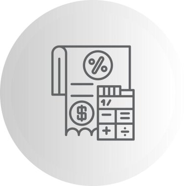 hesap makinesi web simge vektör çizim