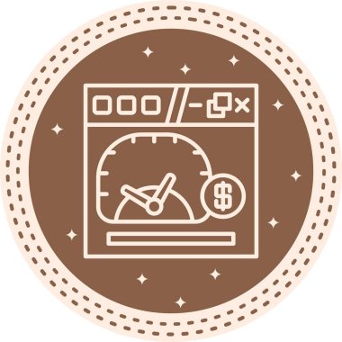 Web Sitesi Satır Simgesi, Basit Görüntü Beyaz Arkaplanda İzole Edildi