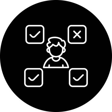 Pazarlama simgesi vektör illüstrasyon tasarımı