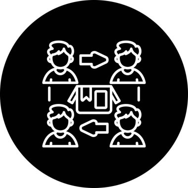 Ürün Yönetimi Gelişmiş İşlevsel Web Arayüzü Sembolü