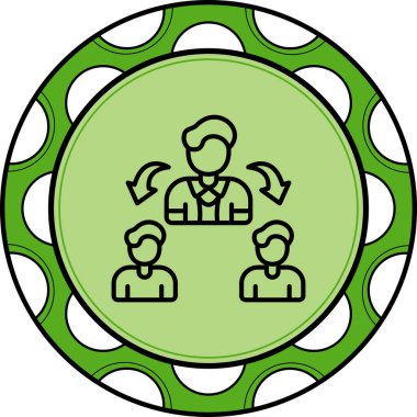 Takım Stili Özel Vektör Tasarım Varlığı