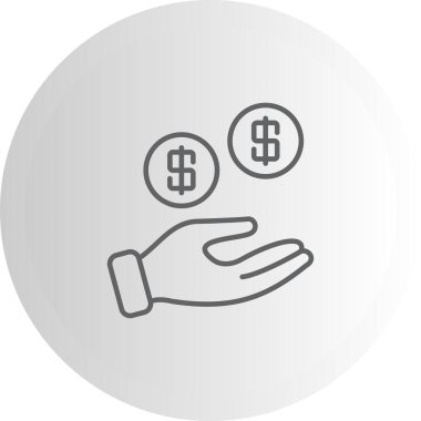 Tazminat Eşsiz Düz Dijital Tasarım Nesnesi