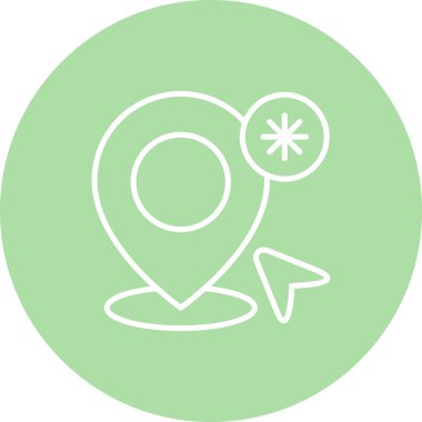 Yer Tutucu Yüksek Çözünürlüklü Düz Tasarım Sembolü