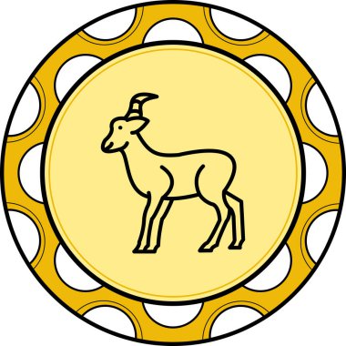 Antilop Kalın Web Grafik Çizimi