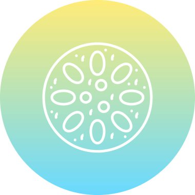 Merkezi Diatom Stili İşlevsel Web Arayüzü Elemanı