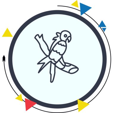 Sarı başlı Papağan Yüksek Kaliteli Modern Tasarım Düzeni