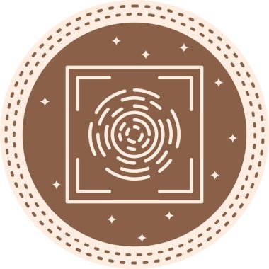 Parmak izi Profesyonel Yenilikçi Düz Tasarım Düzeni