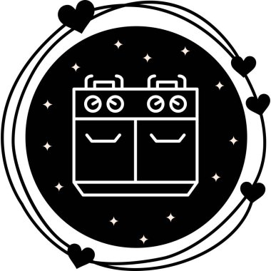 Gaz Fırını Premium Temiz Dijital Sanat Düzenlemesi