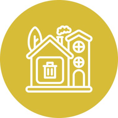 Çöp Ağı vektör illüstrasyonu