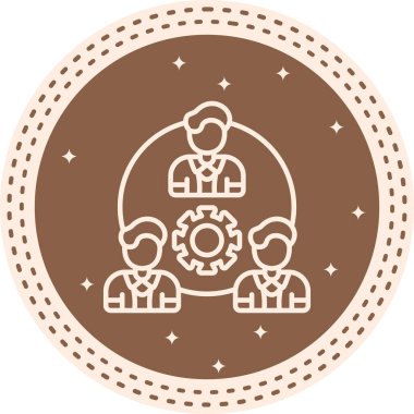 İşbirliği Modern Dijital Sanat Nesnesi