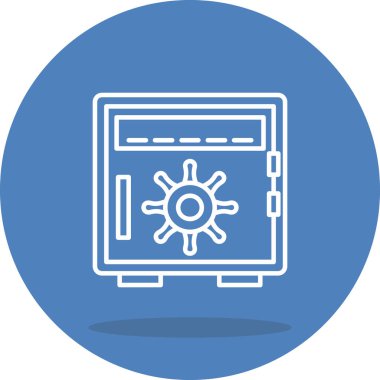 Güvenli Kutu Dengeli Profesyonel Markalaşma Grafik Sembolü