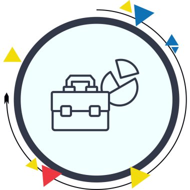 Portföy Yüksek Kaliteli Grafik Sembolü