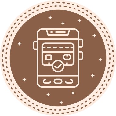 Başarı web simgesi vektör illüstrasyonu