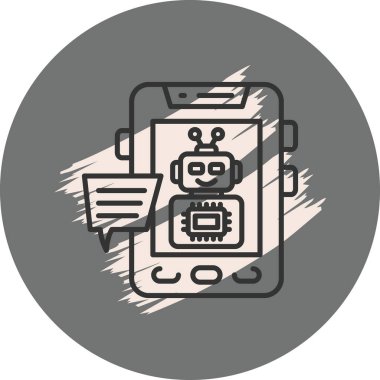 Chatbot Profesyonel Yenilikçi Düz Tasarım Düzeni