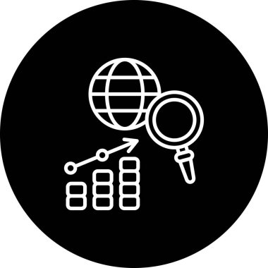 Pazarlama simgesi vektör illüstrasyon tasarımı