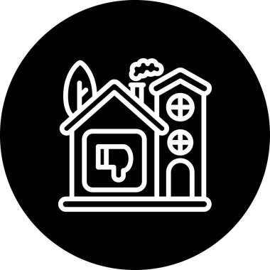 Web simgesi vektör illüstrasyonundan hoşlanmadım