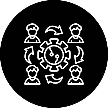 Çalışan Eşsiz Soyut Markalaştırma Grafik ŞekliName