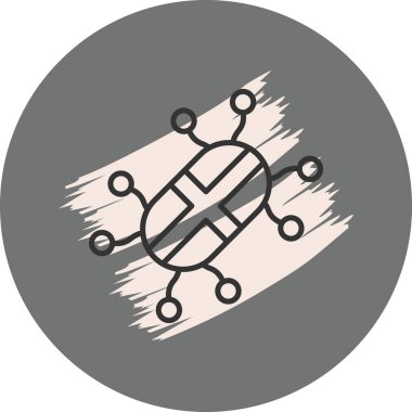 Hap Dinamik Modern Yaratıcı Vektör Varlığı