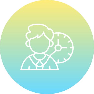 İş adamı Asgari Vektör Sanatı Özelliği