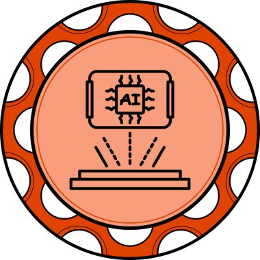 Hologram Minimum Düz Yaratıcı Grafik Tasarımı