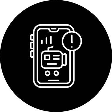 Video Call Reminder Elegant Contemporary Digital Graphic Feature