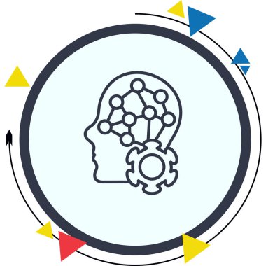 Derin Öğrenme Simgesi, Basit İllüstrasyon