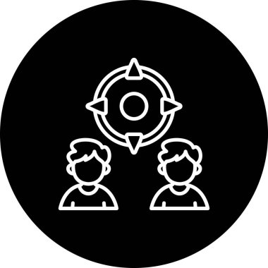 hedef web simge vektör çizim