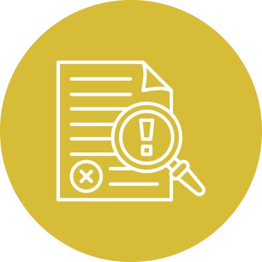 Değerlendirme web simgesi vektör çizimi