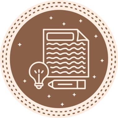 Yaratıcı Yazma Stili Özel Vektör Tasarım Varlığı