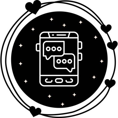 Sohbet Belirgin Temiz Damgalama Grafik ŞekliName