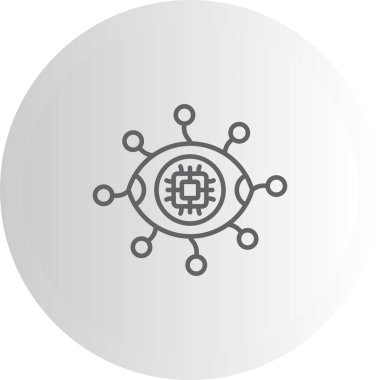 Göz Zarif Çağdaş Dijital Grafik Özelliği