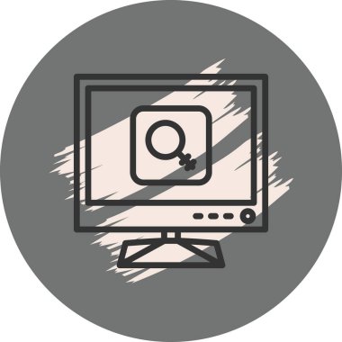 Tv Araması Profesyonel Temiz Düz Grafik Özelliği