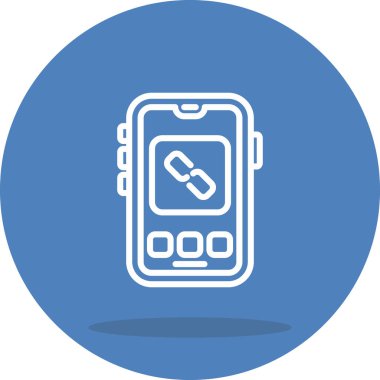 telefon simgesi, vektör illüstrasyonu basit tasarım.