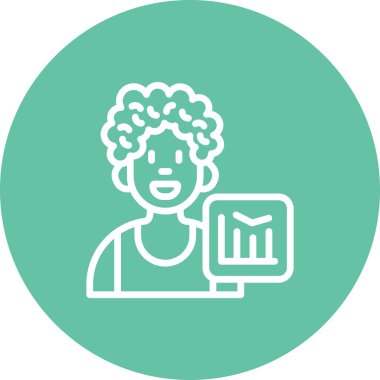 erkek avatar simgesi, vektör illüstrasyon tasarımı