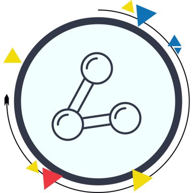 Web simge vektör çizim paylaşmak