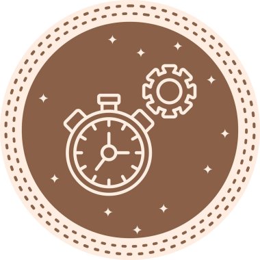 Zaman Yönetimi Dinamik Özel Dijital Sanat Düzeni