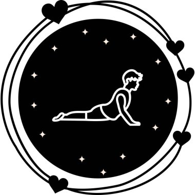 Kobra Pozu. Yüksek Kaliteli Modern simge fop uygulaması düzeni