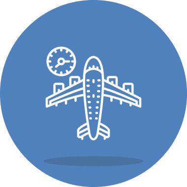 Gecikmeli web simgesi vektör illüstrasyonu