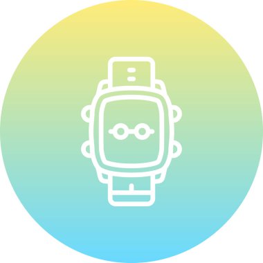 Akıllı Saat Gözlüğü Yaratıcı Eşsiz Ürün Tasarımı Elementi